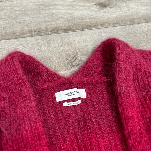 Isabel Marant Dana oversized ombré mohair cardigan - Picture 4 of 8